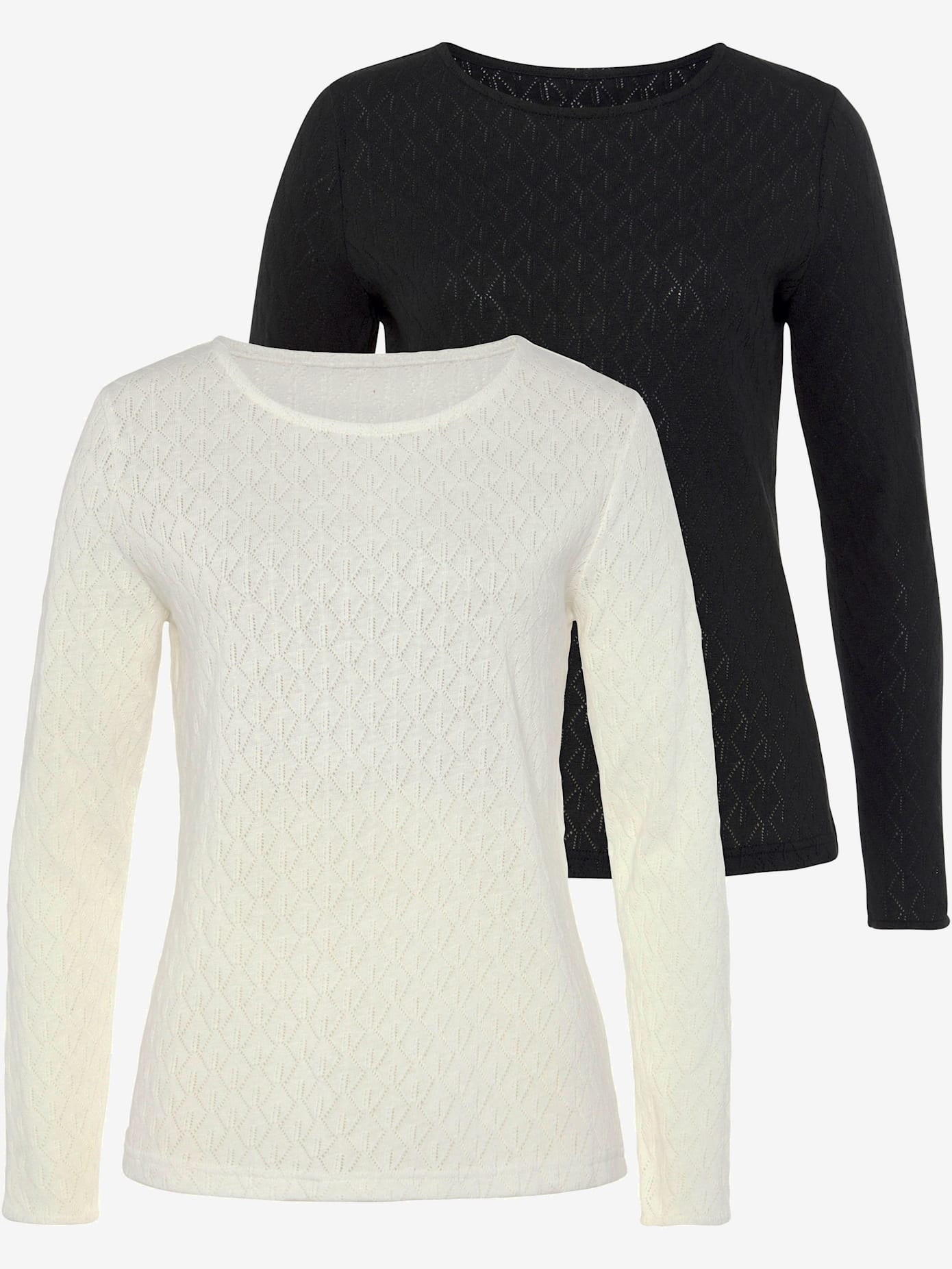 Lot de 2 t-shirt manches longues vivance