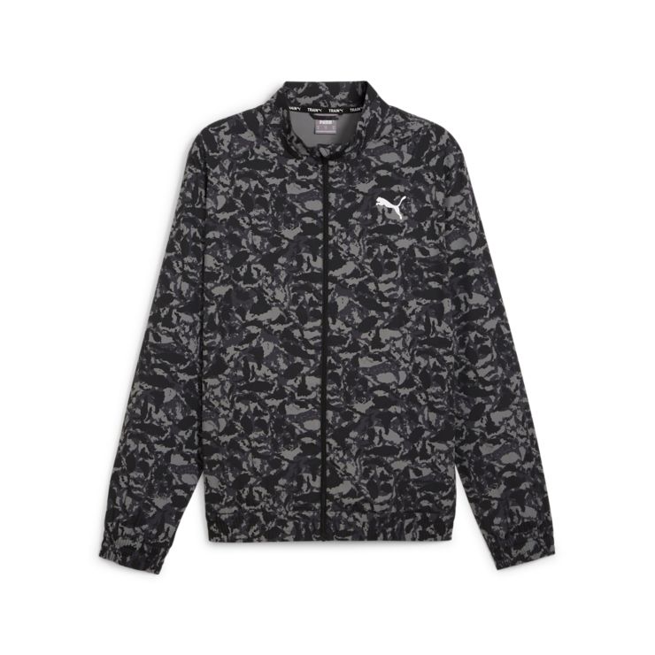 PumaPUMA FIT AOP Woven Jacket - schwarz