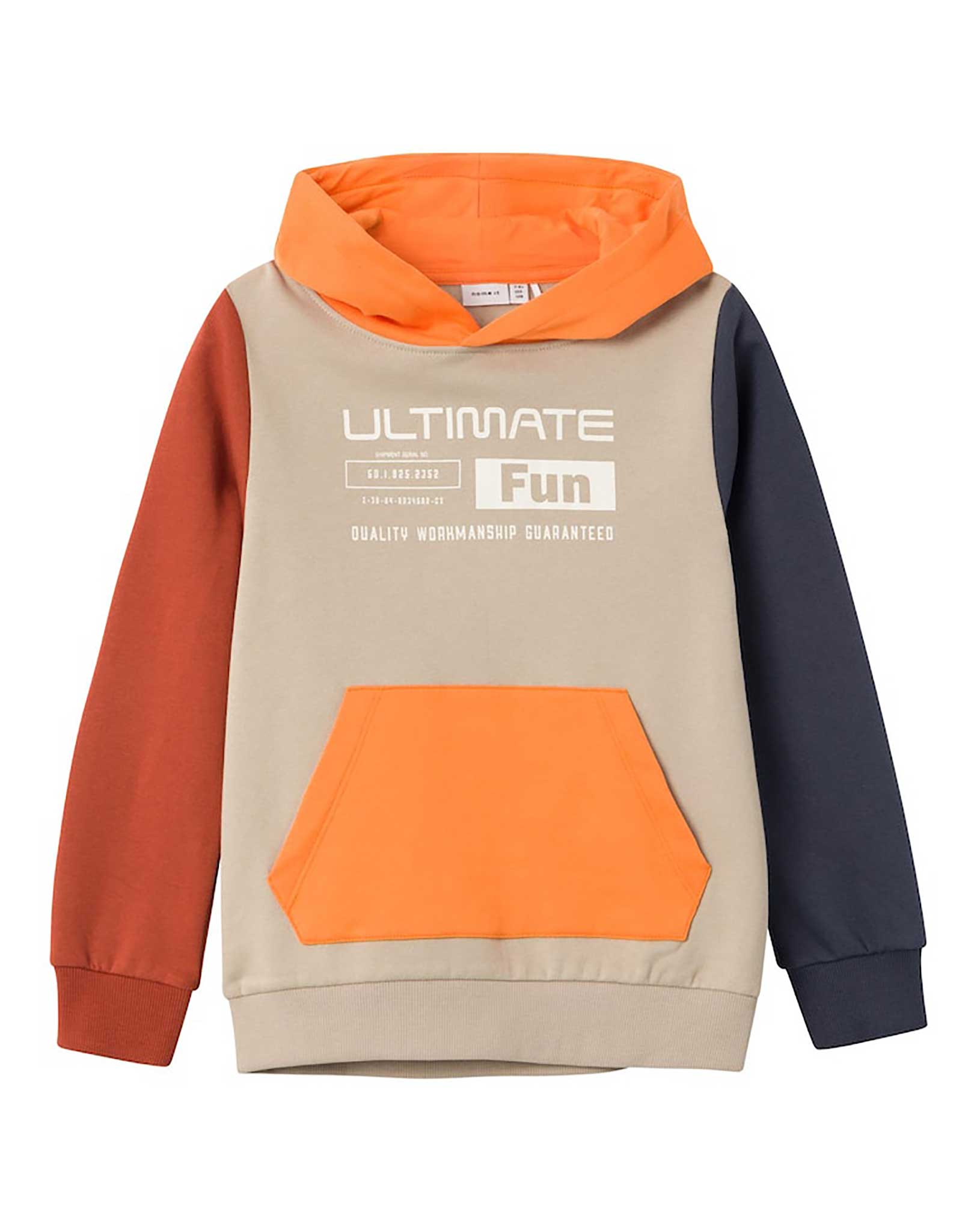 Kapuzen-Sweatshirt NKMTORUNE ULTIMATE FUN in bunt