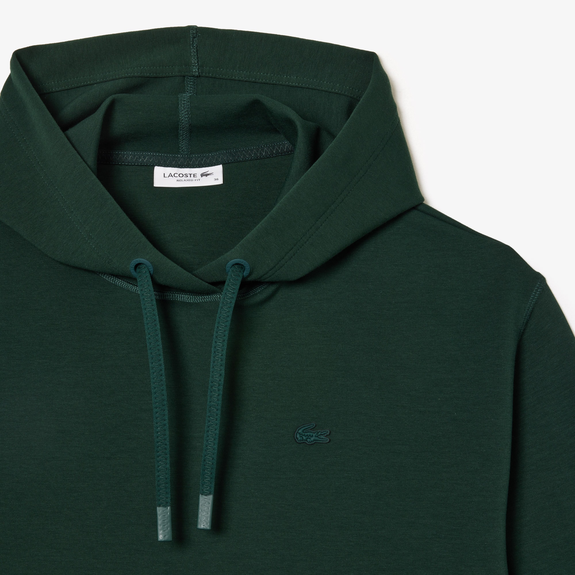 Sweatshirt à capuche Jogger femme Lacoste avec passe-pouce Sweatshirts - Vert - Lacoste - Femme