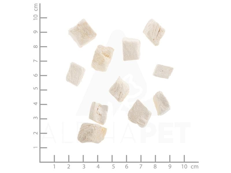 Wildes Land Katzen-Snack Huhn Freeze Dried 30 g Hochwertiger, gefriergetrockneter Snack aus Hühnerfleisch