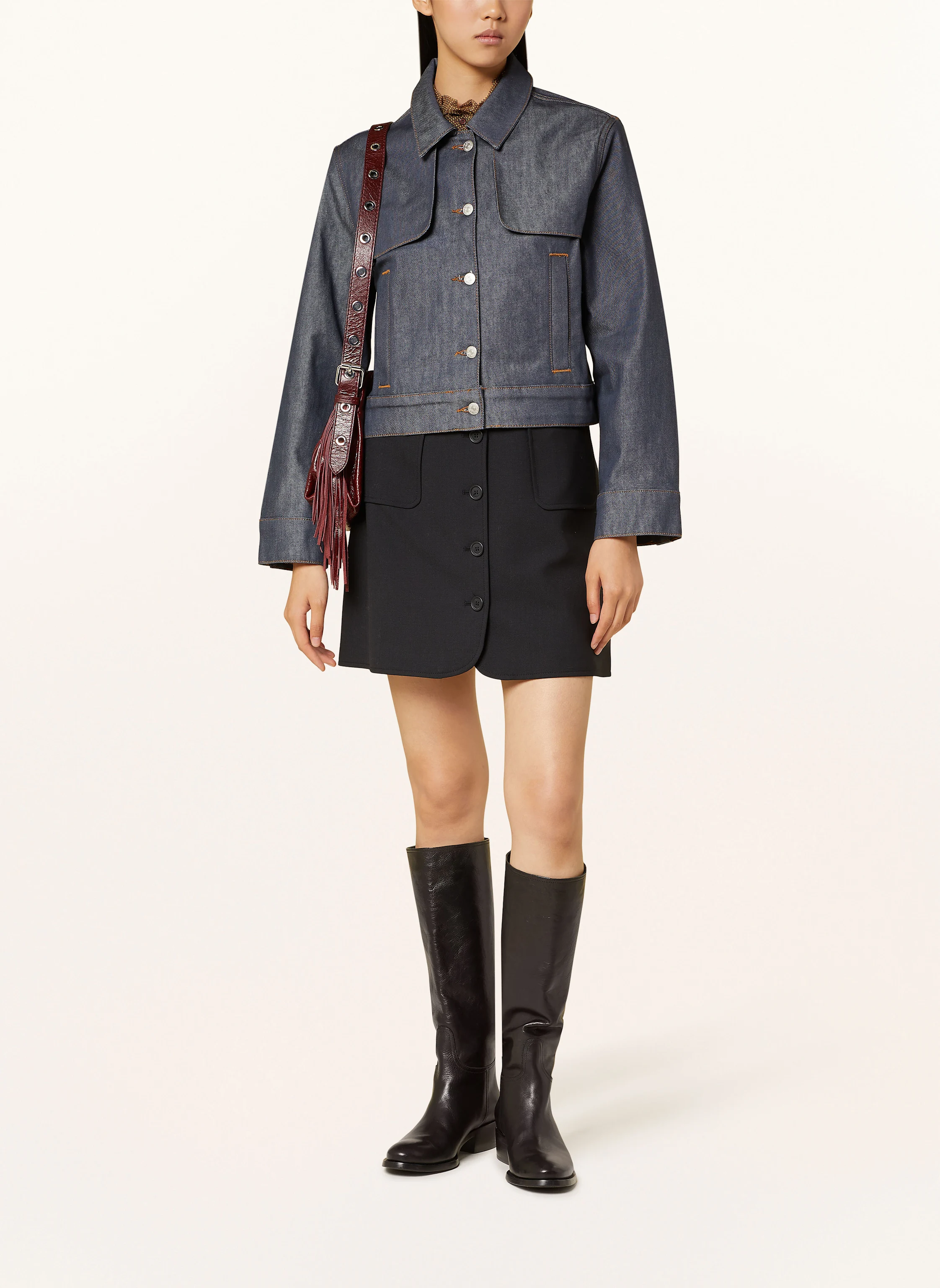 CLAUDIE PIERLOT Jeansjacke