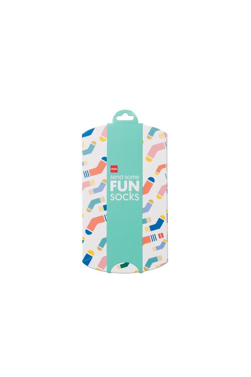 boîte d’expédition fun socks 15x12 blanc