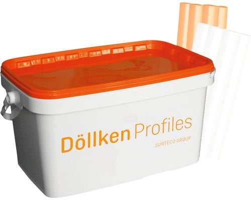Döllken HKS18/300 transparante smeltlijmsticks, emmer 5 kg