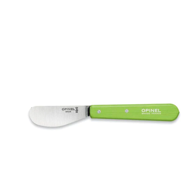 Tartineur N°117 lame inox 6 cm coloris pomme Opinel