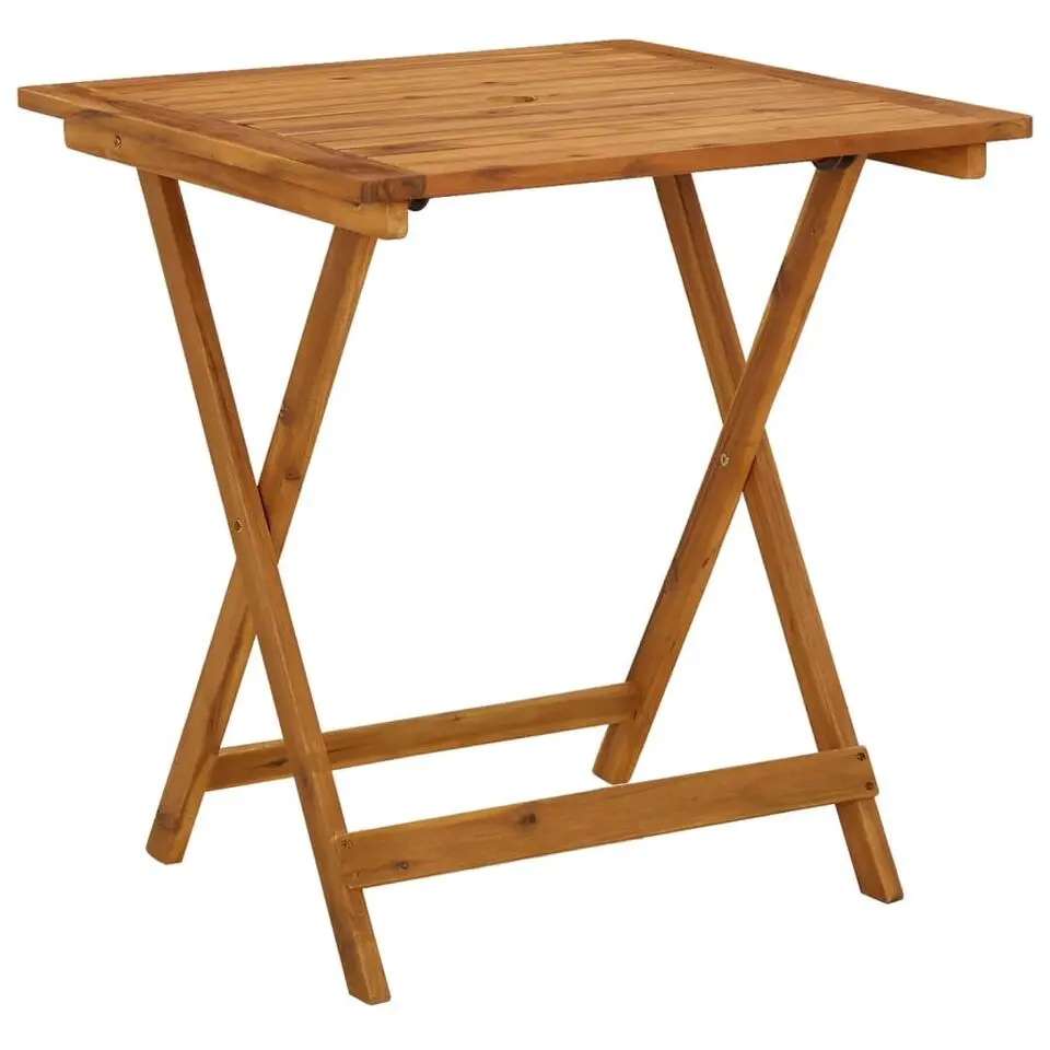 vidaXL - Bistroset - Bruin - Acaciahout - 3 stuks