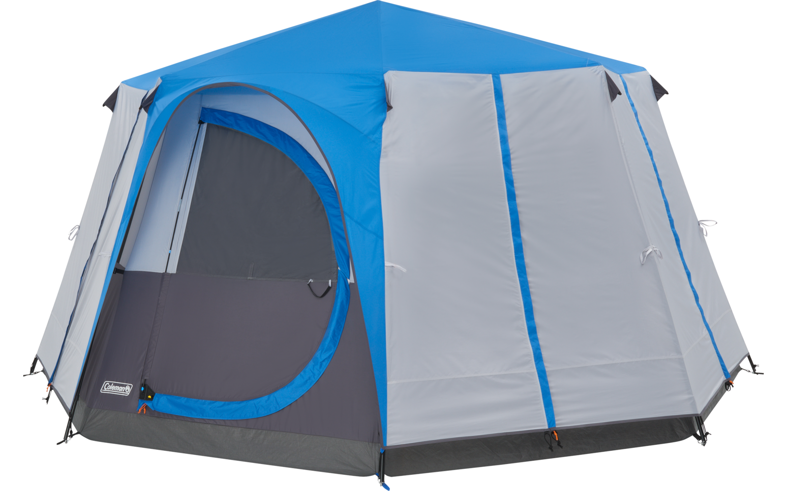 Coleman Octagon Familienzelt blau für 8 Personen