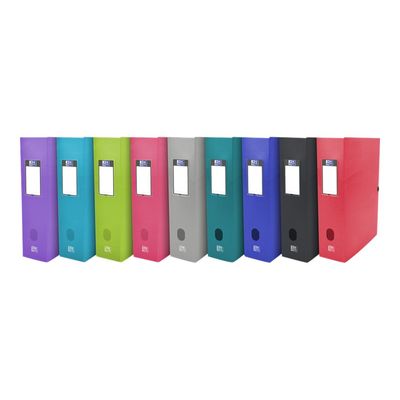 Oxford Osmose - Boîte de classement plastique - dos 80 mm - disponible dans différentes couleurs