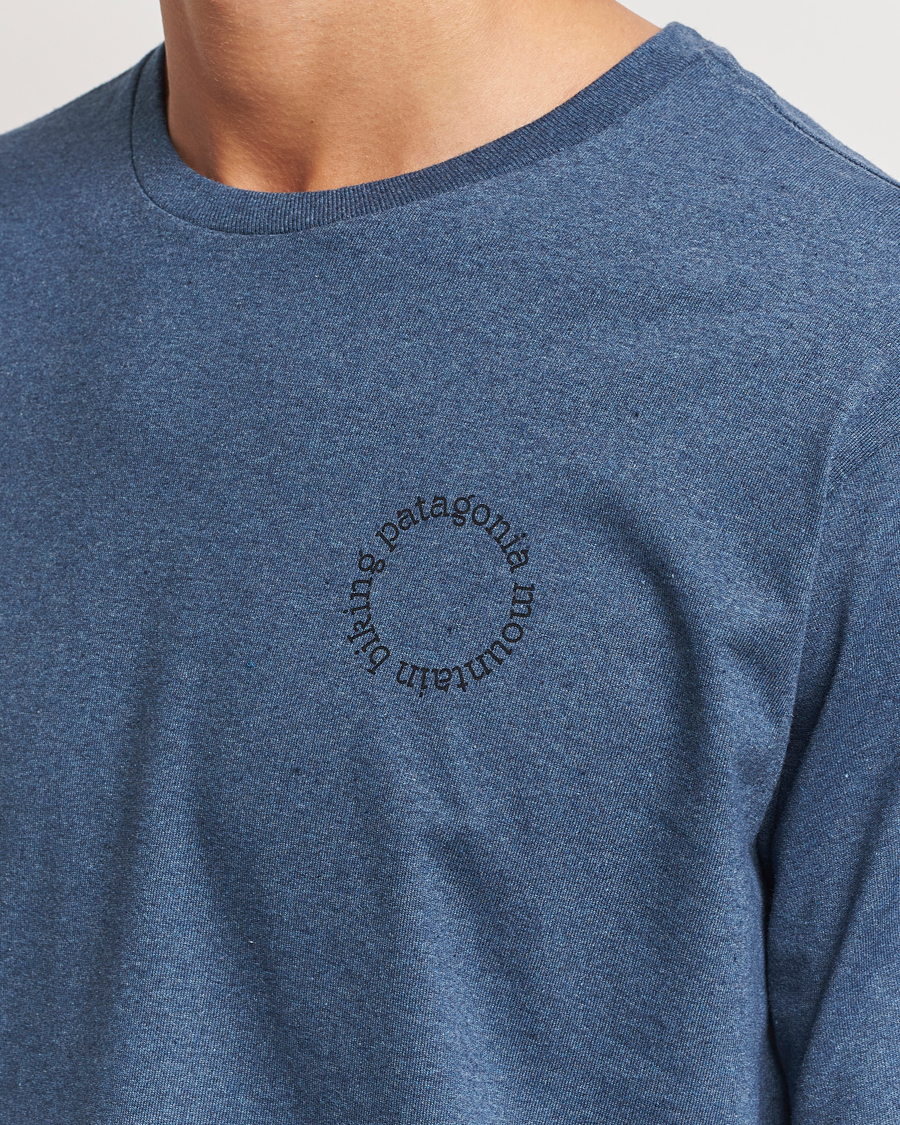 Patagonia Spoke Stencil Responsibili T-Shirt Utility Blue