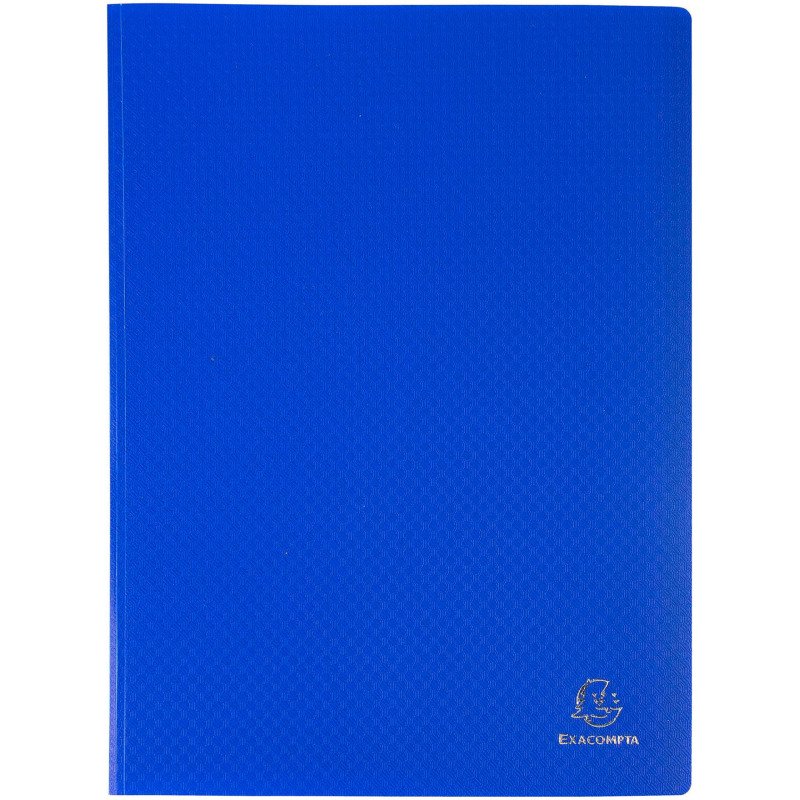 Protège-documents Opak Exacompta polypropylène A4 40 pochettes - 80 vues couleurs assorties
