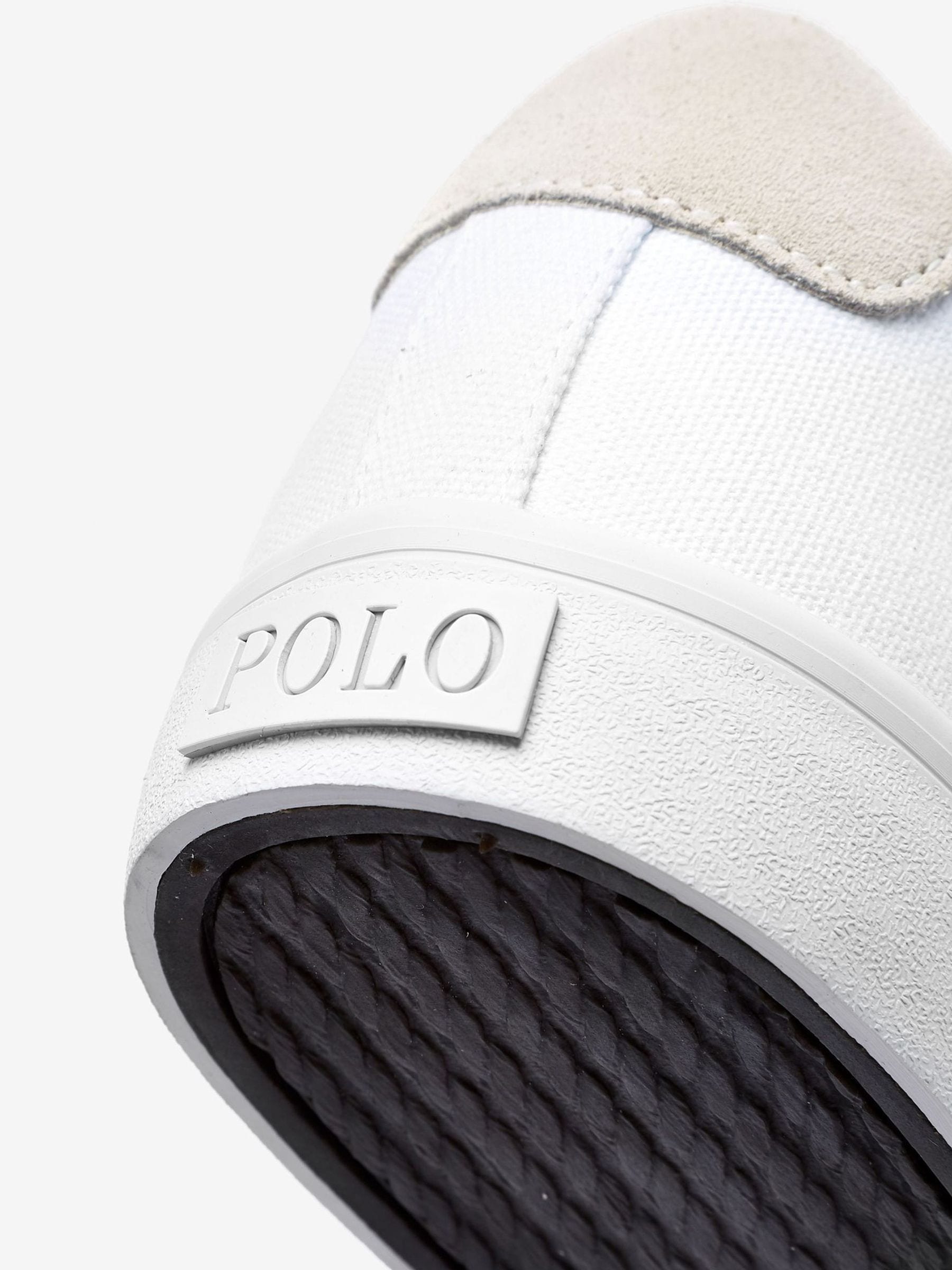 Wit - Polo Ralph Lauren Sayer canvas sneakers