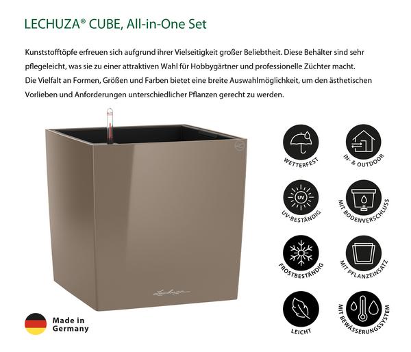 LECHUZA® CUBE, All-in-One Set