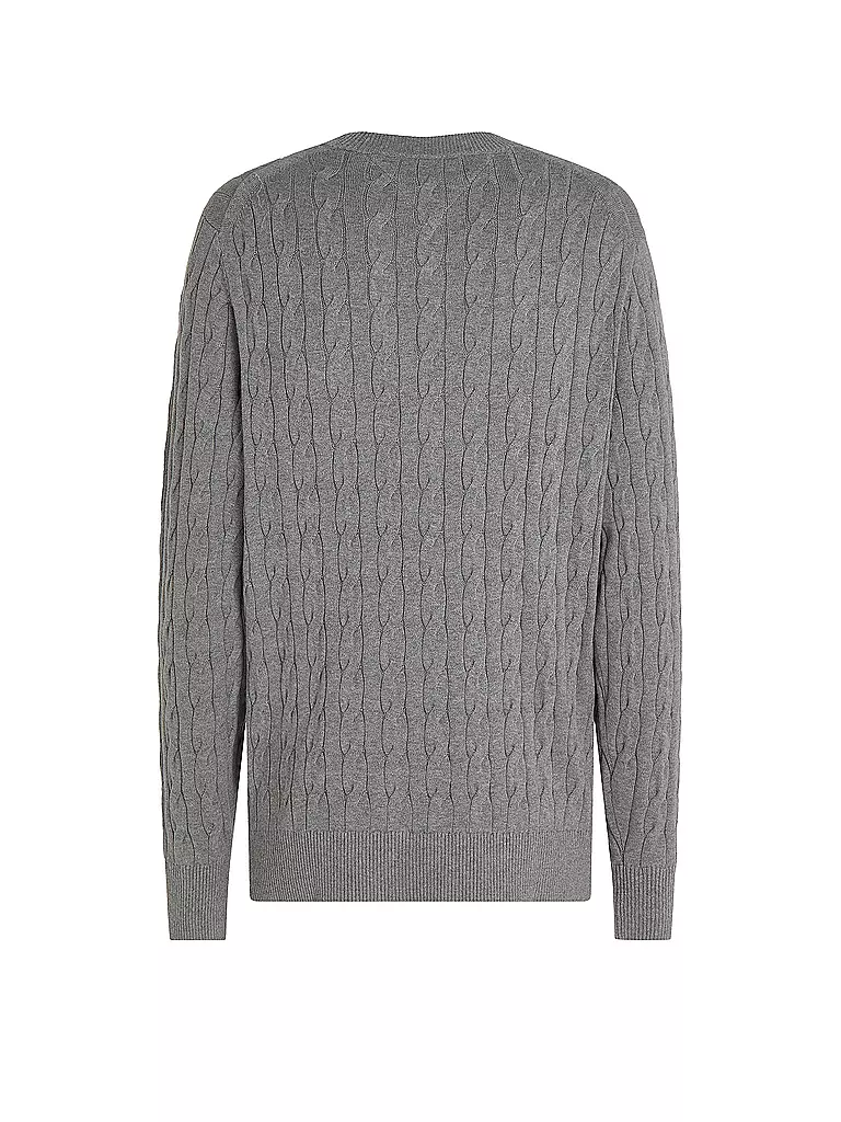 TOMMY HILFIGER Pullover grau