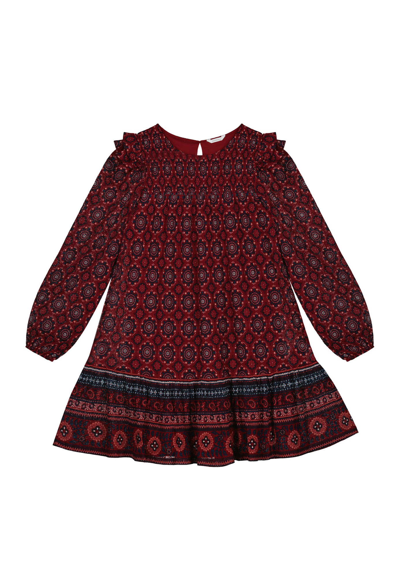 Vestido curto estampado