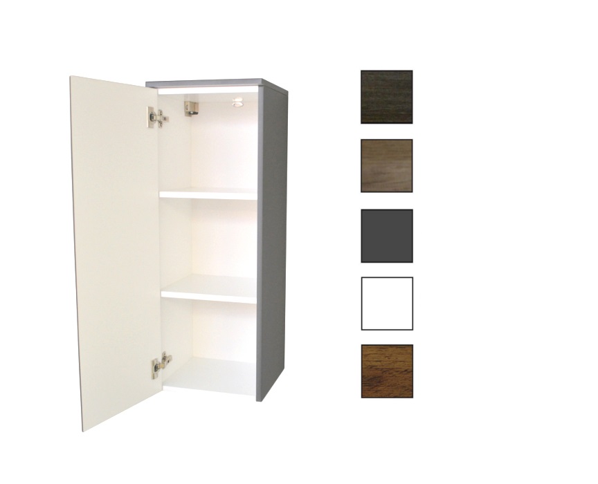 Sanicare Q7 kolomkast 33,5x90x32cm hoogglans wit