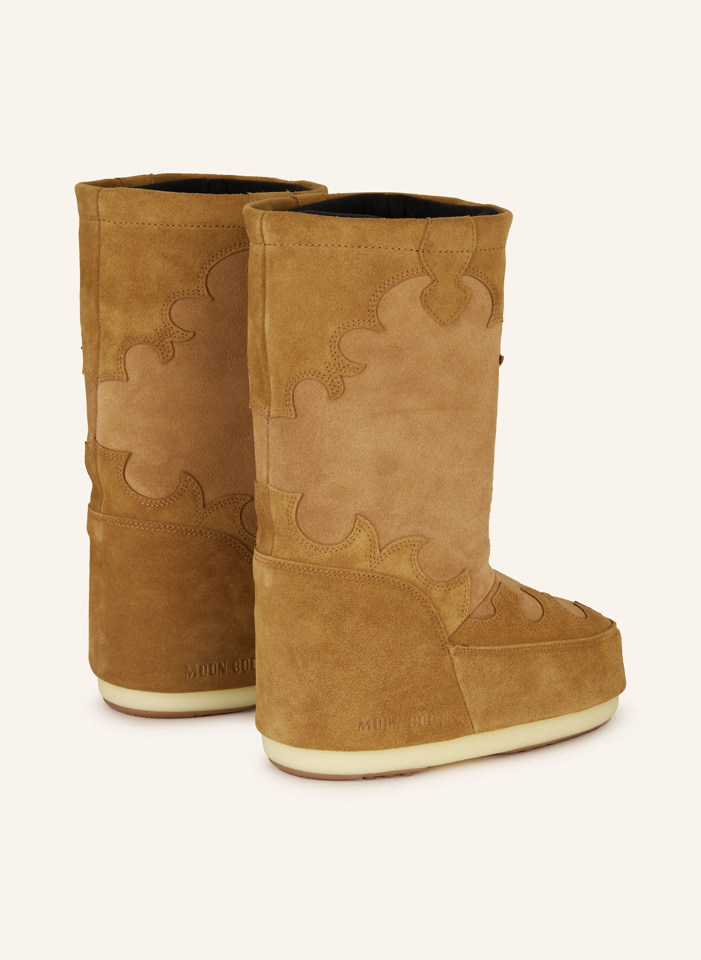 MOON BOOT Moon Boots ICON SUEDE EMBROIDERY