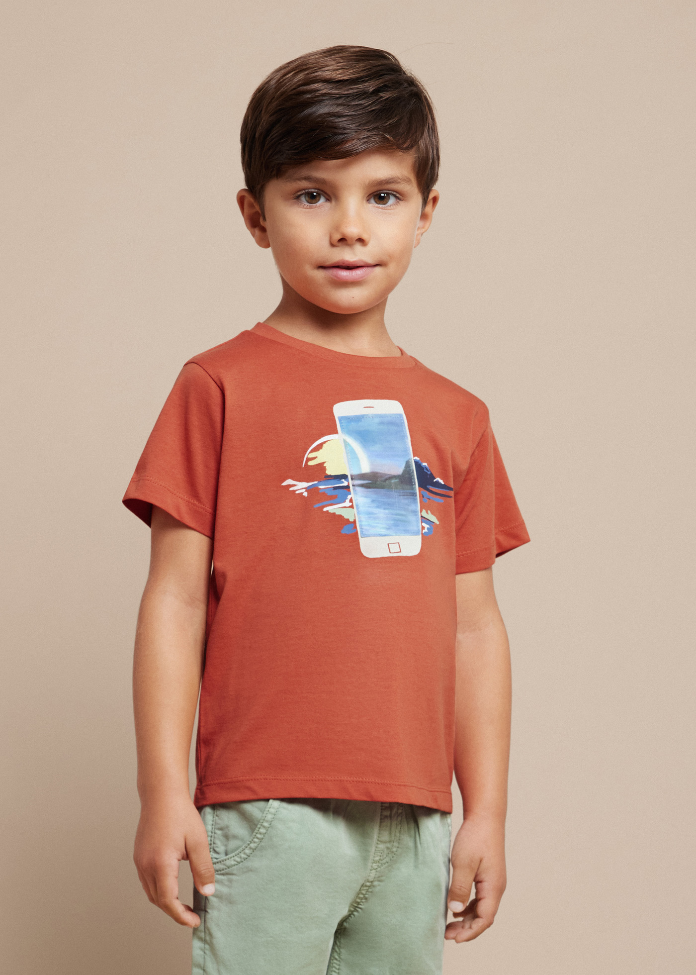 Camiseta lenticular Better Cotton para meninos