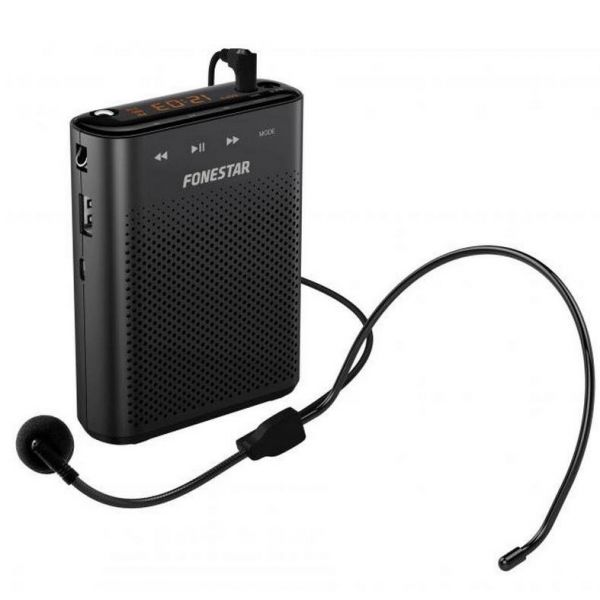Fonestar Amplificador Portatil USB MicroSD e MP3 - ALTA-VOZ-30