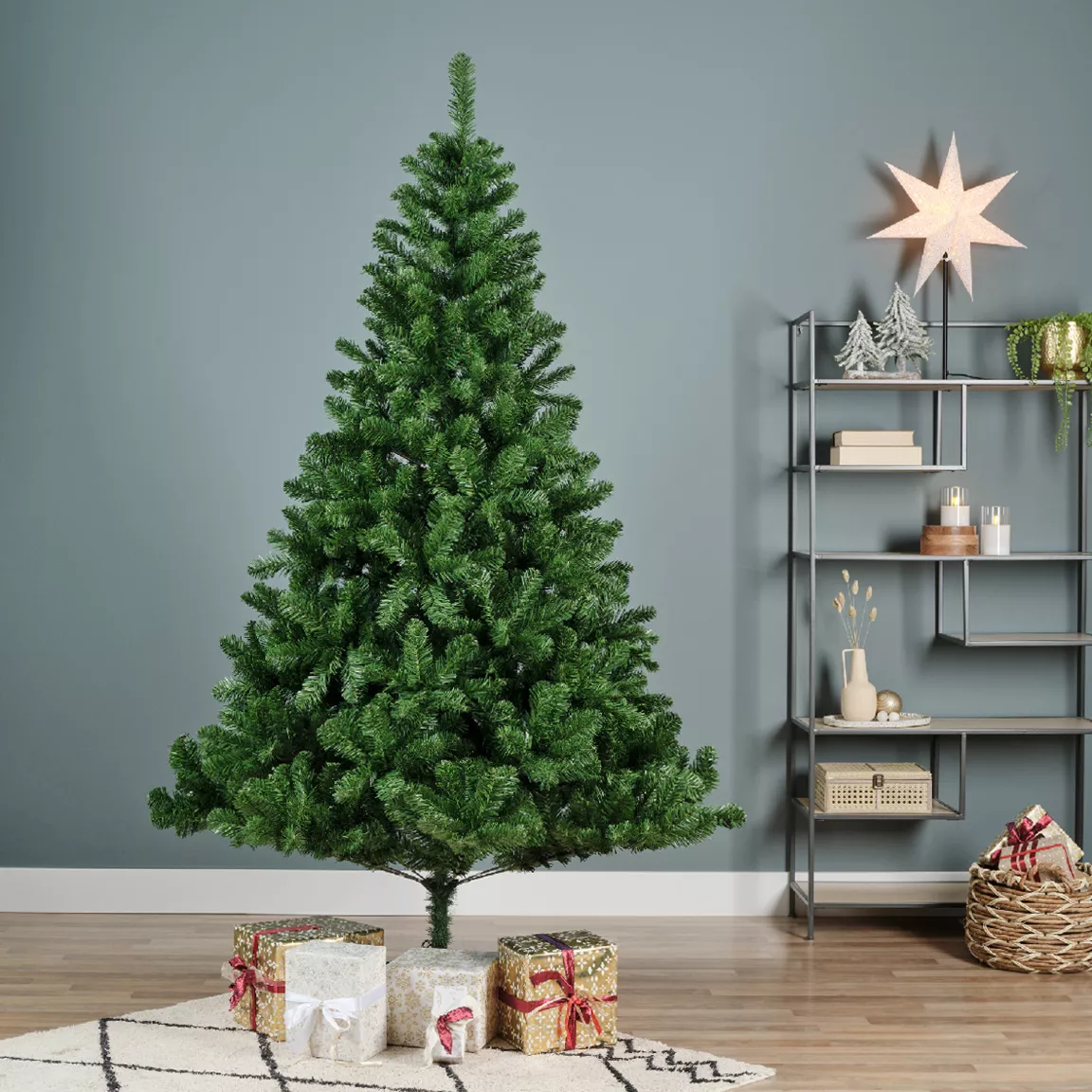 Sapin artificiel de Noël H240 cm Eco Tree Vert sapin