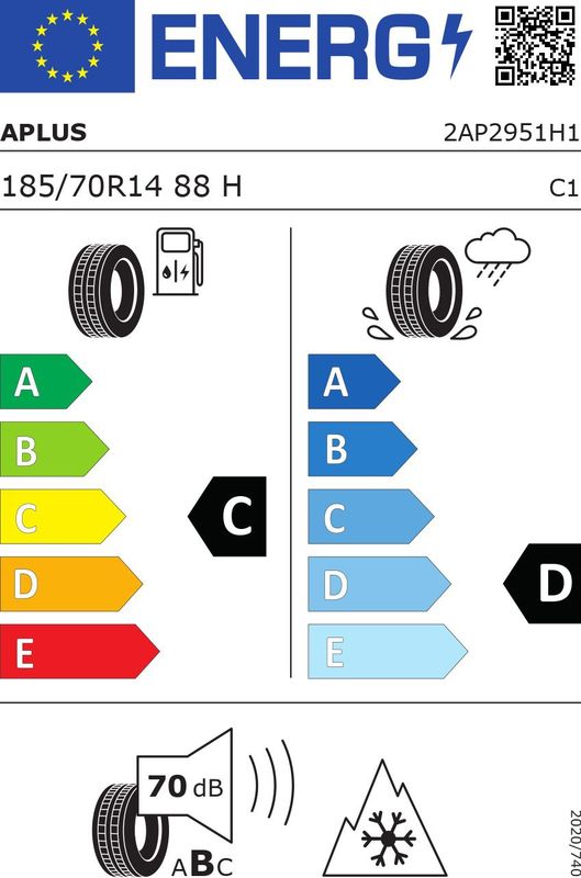 A-Plus - All Season Banden - Hoogwaardige Kwaliteit - Grip Label A