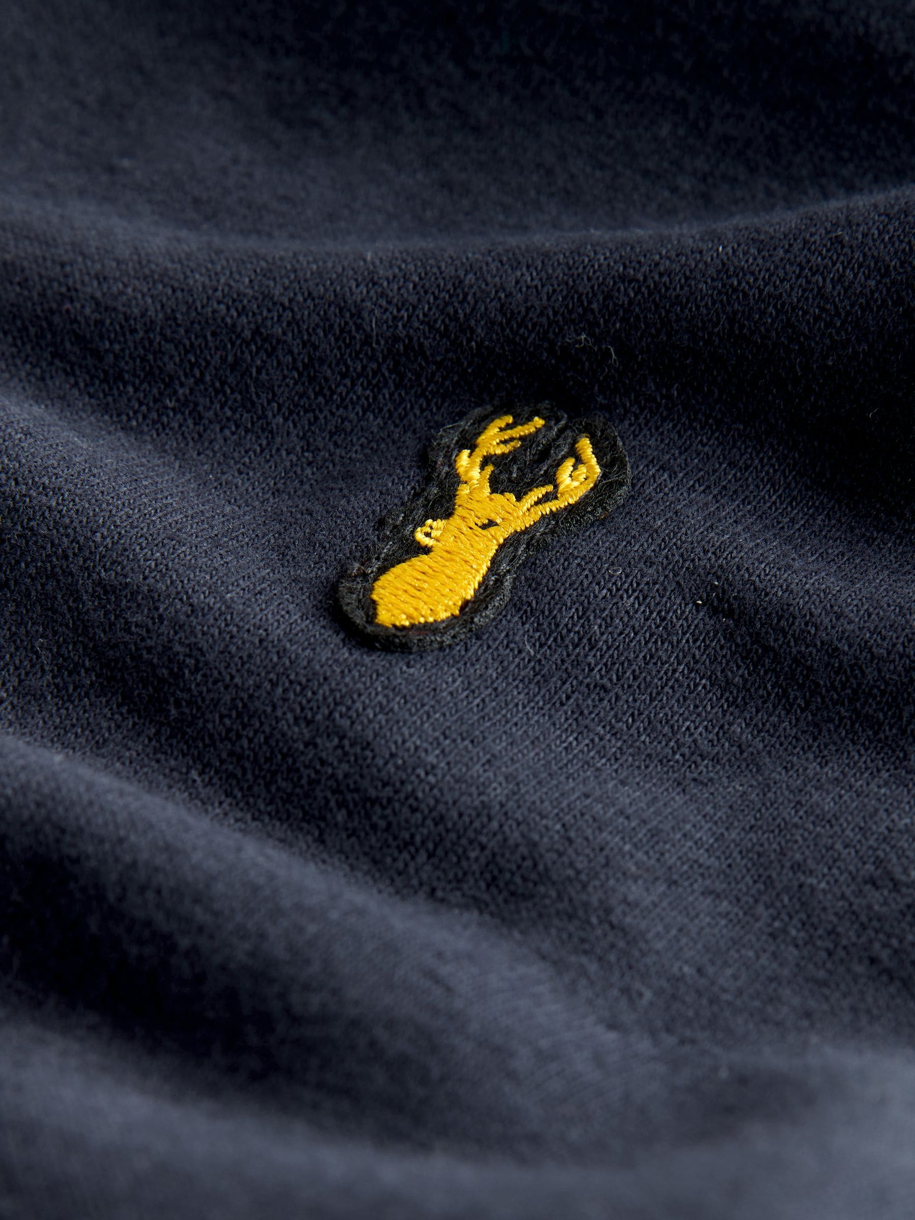 Donkerblauw - Hoodie met logo en ritssluiting (3-16jr)
