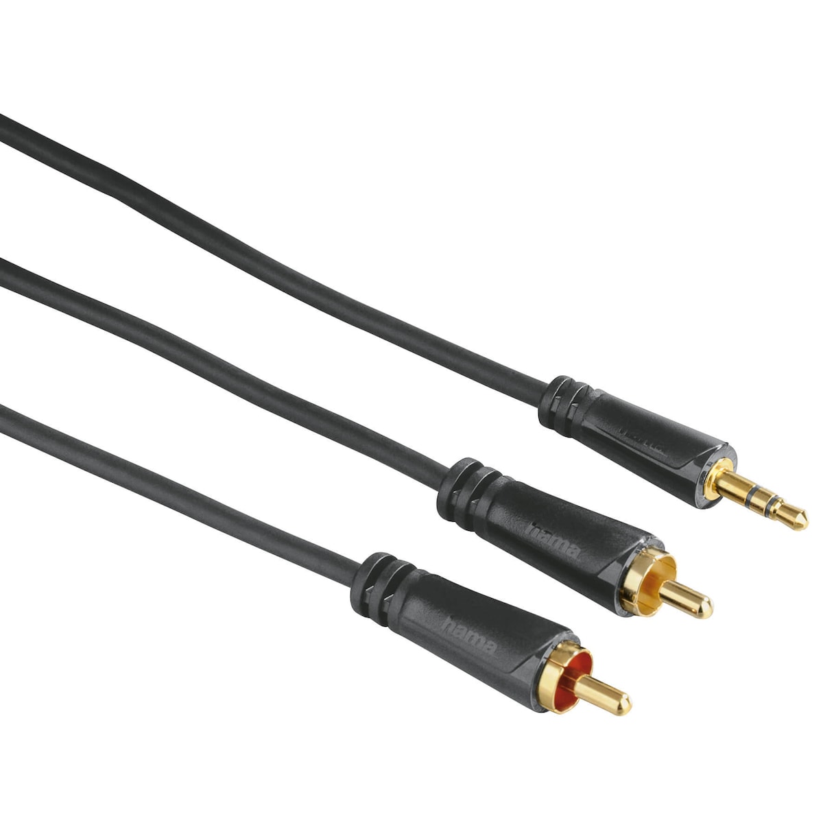 HAMA audiokabel 3,5mm-2xRCA 10m