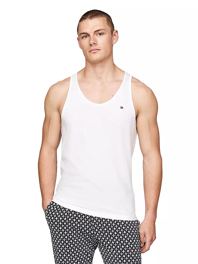TOMMY HILFIGER Tanktop 3er Pkg weiss