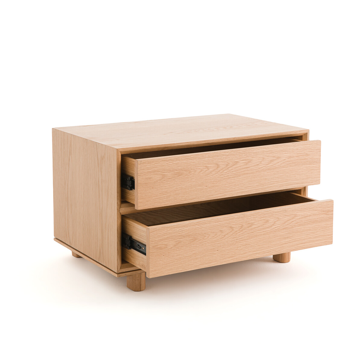 AM.PM<br>Mesa de cabeceira em carvalho maciço, Gloria, design de E. Gallina