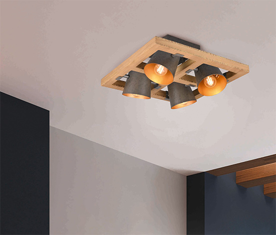 Trio Deckenleuchte »Bell«, 4-flammig