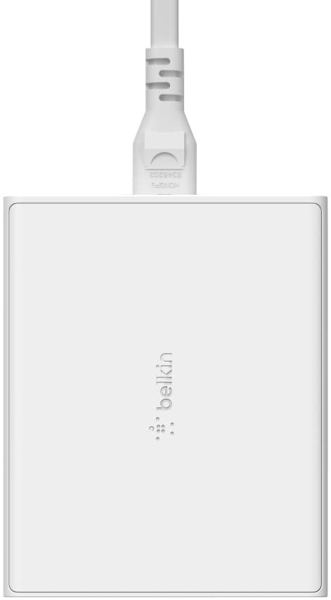 Belkin 108W GaN 4-Port Universal oplader (hvid)