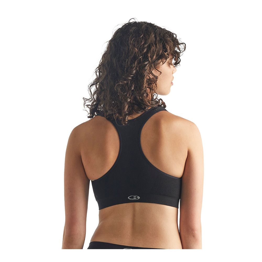 Icebreaker ANATOMICA SEAMLESS - Brassière Femme black