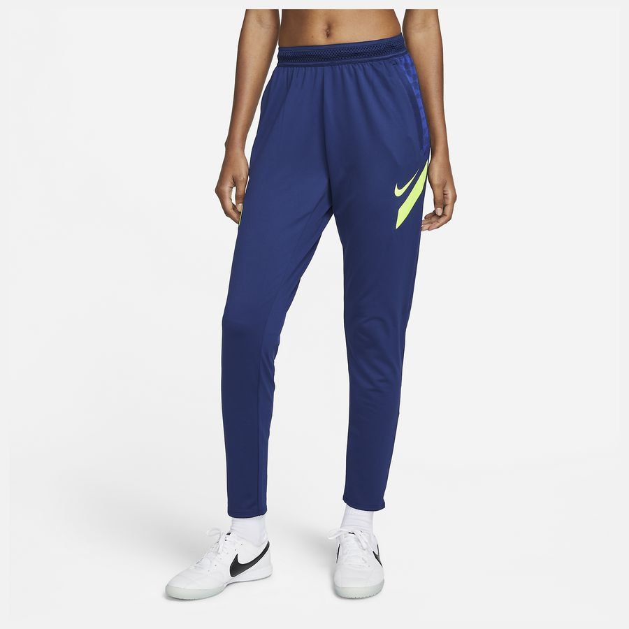 Nike Bas de Survêtement Dri-FIT Strike 21 - Bleu/Bleu Marine/Jaune Fluo Femme