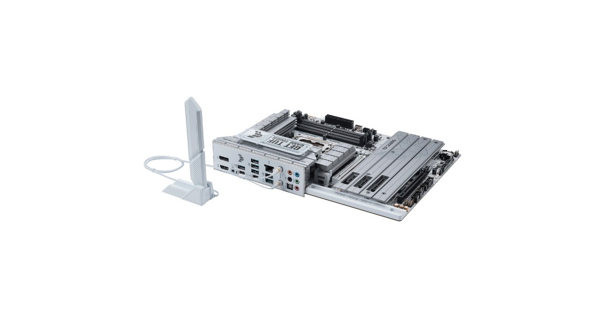 ASUSTUF Gaming Z890-PRO WIFI socket 1851 moederbord  (RAID, 2.5Gb-LAN, Wi-Fi 7, BT, Sound, ATX)