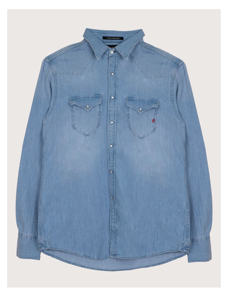 REPLAY CHEMISE HOMME DENIM 64A
