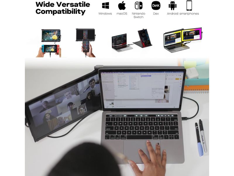 Mobile Pixels Monitor Duex Plus DS Portabler 13.3