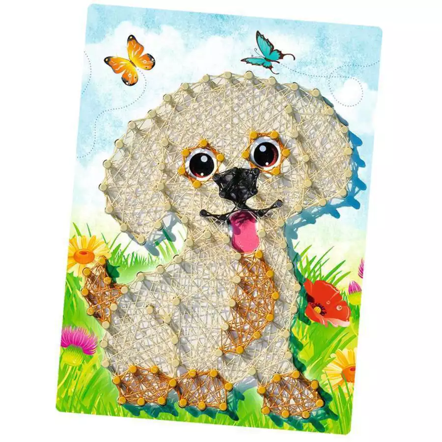 Ravensburger BeCreative String Art Dogs bunt