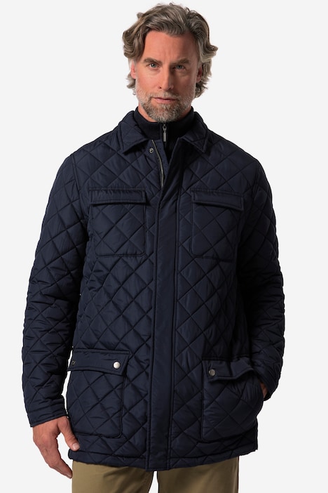 Boston Park Steppjacke, Hemdkragen, bis 8 XL