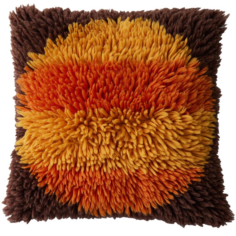 HKliving Fluffy kussen 55x55 Horizon