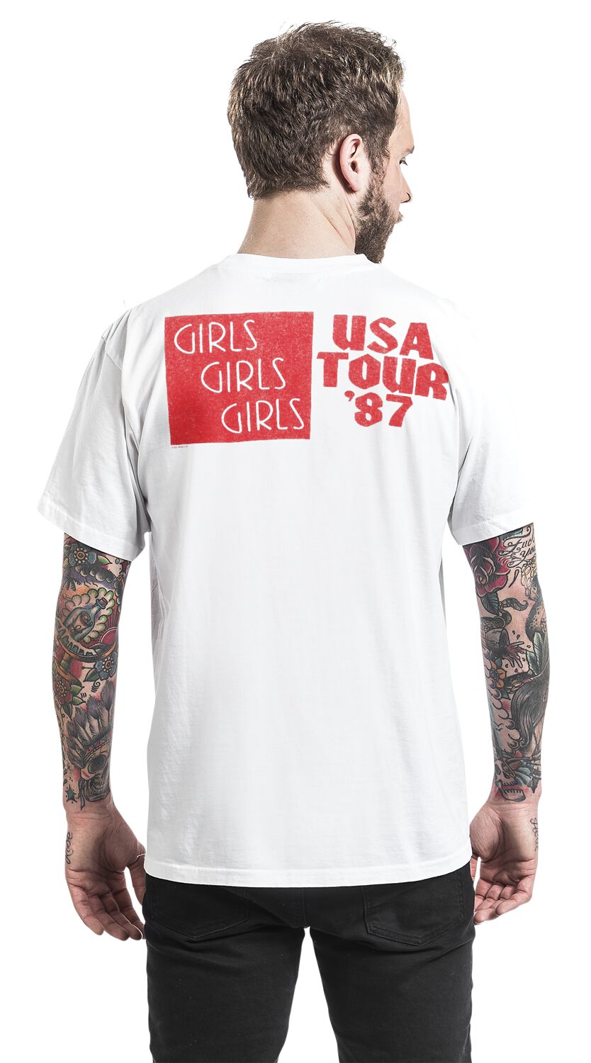 Girls Girls Girls USA Tour '87 | Mötley Crüe T-Shirt Manches courtes