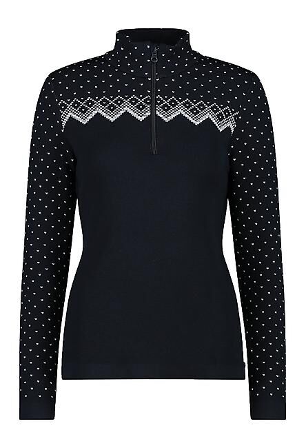 CMP - PULL 1/2 ZIP SWEAT KNITTED W
