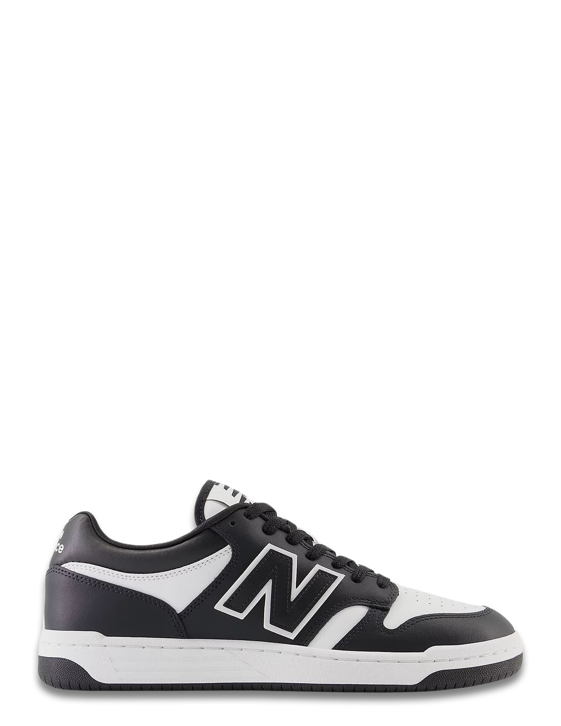 new balance Sneakers Mixte 480 Cuir Blanc/Noir