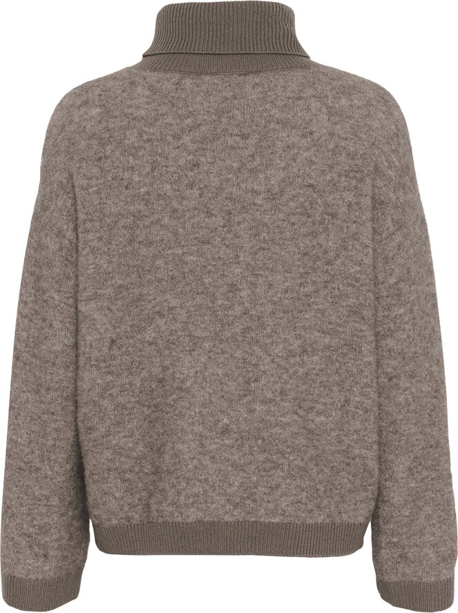 Soaked in Luxury SLJessie Pullover STUDIO Morel melange