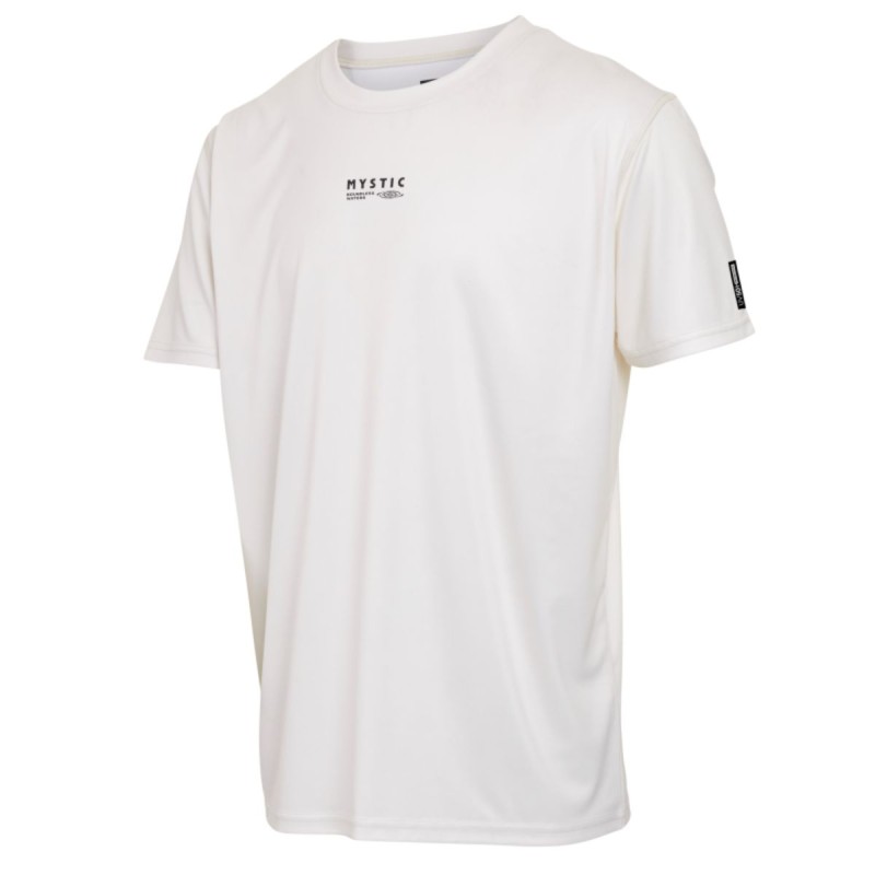 Wetshirt Manches Courtes Mystic Tactic - Blanc - The Corner Shop