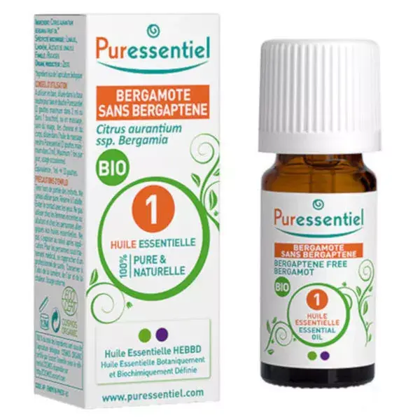 Óleo Essencial de Bergamota Orgânica Puressentiel 10ml