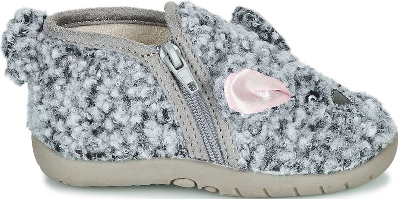 Little Mary  LAPINZIP  Pantoffels  kind Grijs