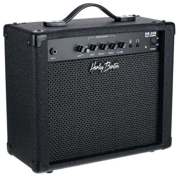 Harley Benton PB-Shorty BK Standard E-Bass Set 1