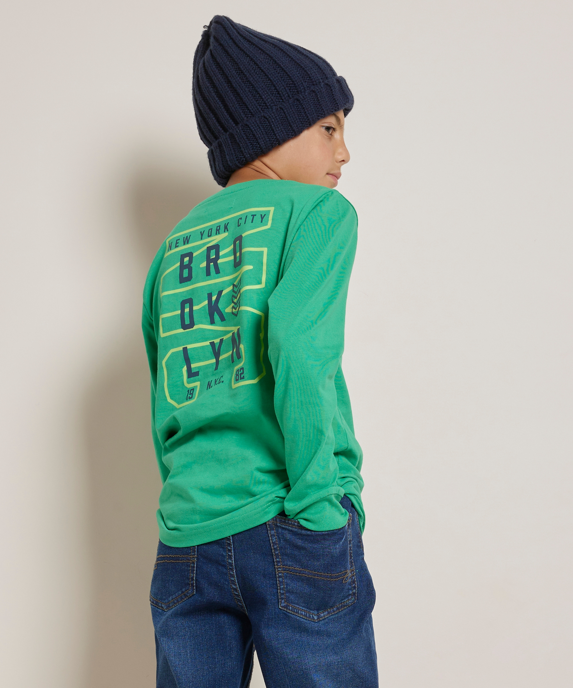 top met front- en backprint