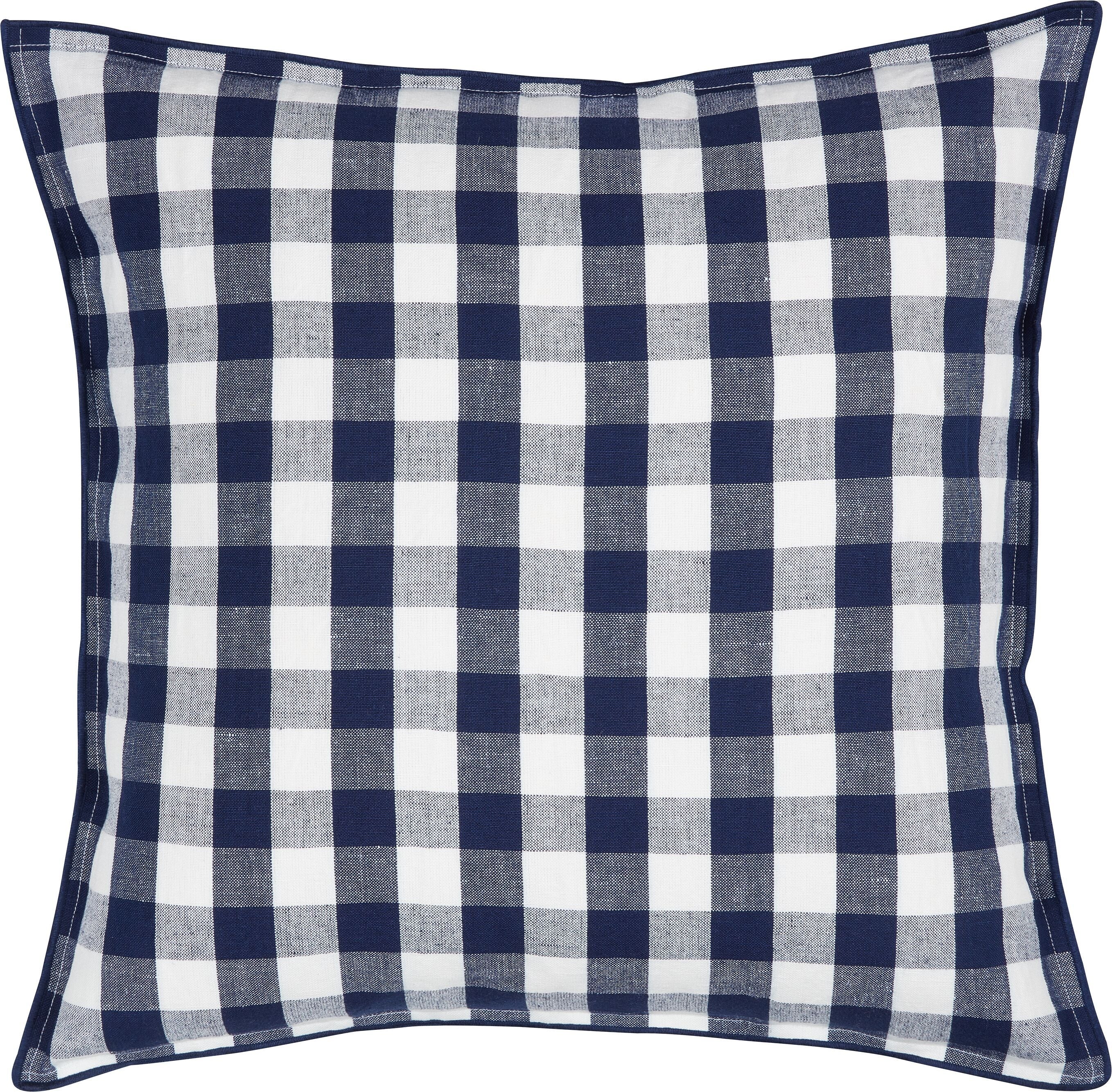 AMIAS Zierkissen - blau / B: 50.0 cm x H: 50.0 cm