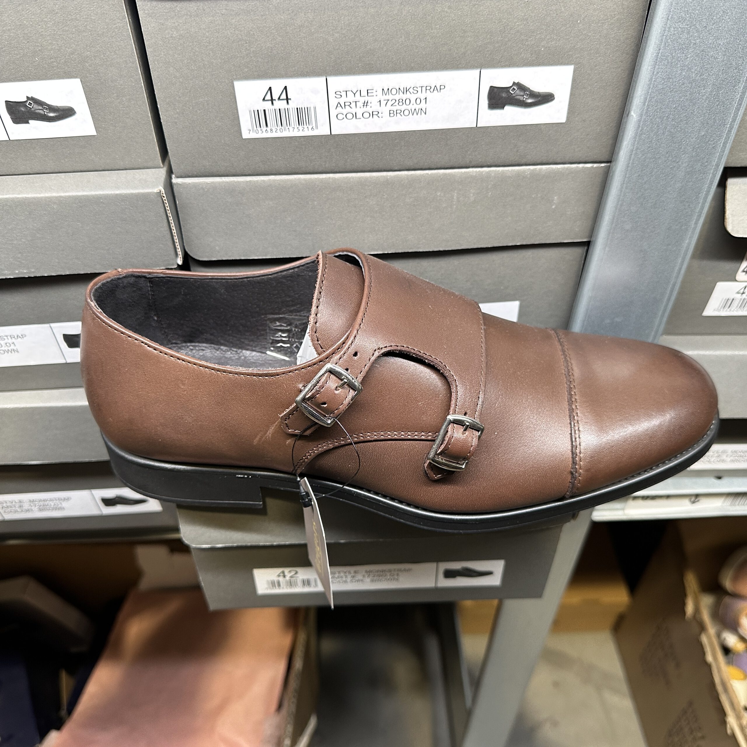 Gregers - Monkstrap Brown
