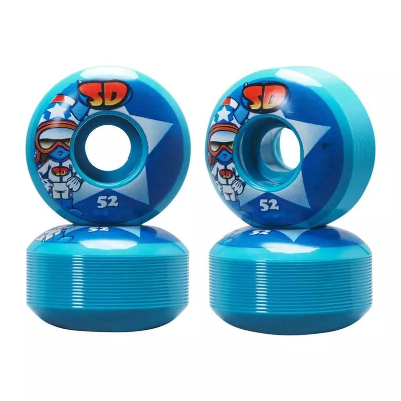 Roues Skateboard SPEED DEMONS Characters 4-Pack Stars 52mm